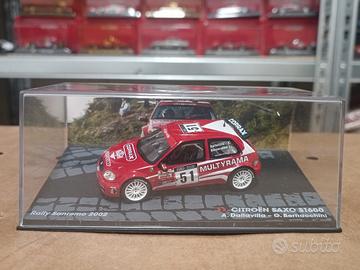 Modellino Citroen Rally 1:43