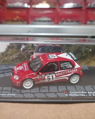 Modellino Citroen Rally 1:43