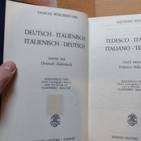 Dizionario Sansoni Italiano–Tedesco 1990