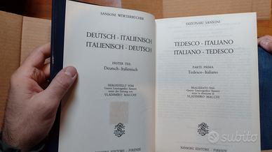 Dizionario Sansoni Italiano–Tedesco 1990