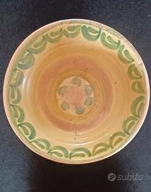 Caltagirone lemmo in maiolica XIX secolo