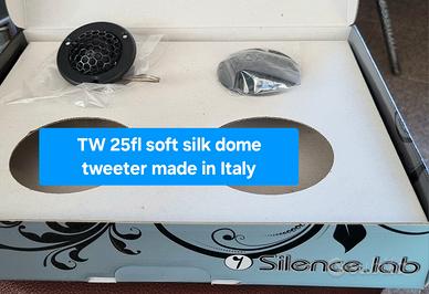 Silence lab  TW 25fl  tweeter in seta