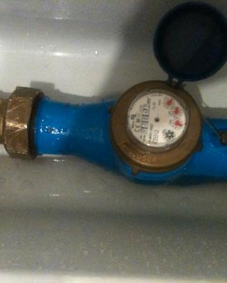 Contatore acqua litri mc gianola