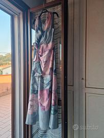 vestito lungo rinascimento  con etichetta