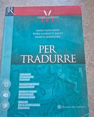 libro scolastico per tradurre 