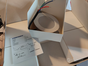 6 faretti LED 7W 6000K da Incasso per Cartongesso