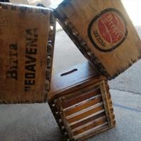 cassette birra per arredamento 