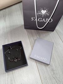 Collana e orecchini Sagapo