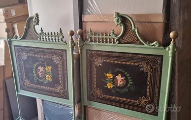 letto in ferro battuto 