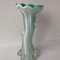 Vaso Murano Vintage in vetro incamiciato