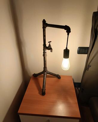 Lampada in stile industriale