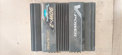 Amplificatore Alpine 2x90W