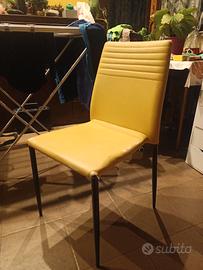 sedie in finta pelle 