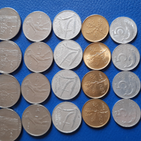 Monete blocco lire repubblica