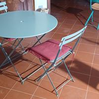 TAVOLO AMAGABELI GARDEN 2SEDIE+SGABELLO