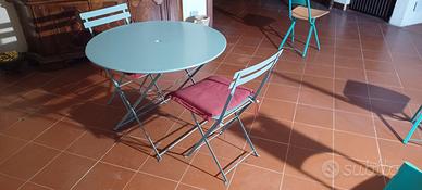 TAVOLO AMAGABELI GARDEN 2SEDIE+SGABELLO