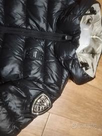 Blauer piumino bambina