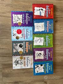 9 libri: “Diario di una schiappia” (incluso primo)
