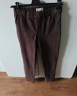 pantalone Emanuela costa marrone