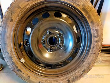 kit RUOTA SCORTA 15 16 Volkswagen Audi seat skoda