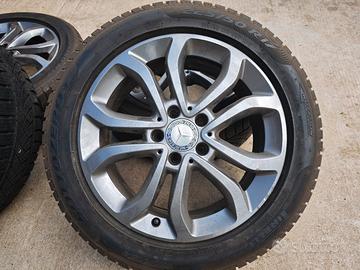 Cerchi e gomme 17 Mercedes 