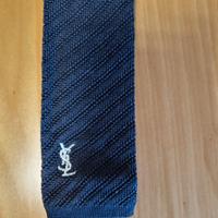 cravatta YSL in stoffa vintage