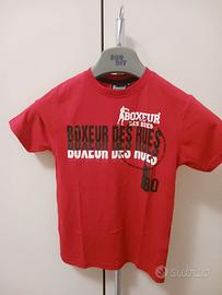 T.Shirt rossa marca Boxeur anni 8
