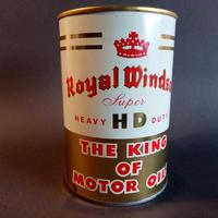 Latta olio vintage Royal Motor Oil