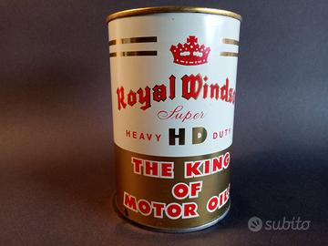 Latta olio vintage Royal Motor Oil