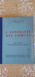 Libro antico "I Contratti dei Comuni" (1936 - XIV)