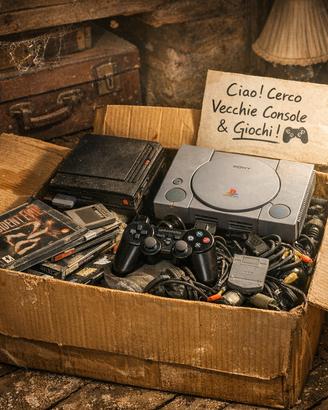 Ritiro vecchie console e videogiochi