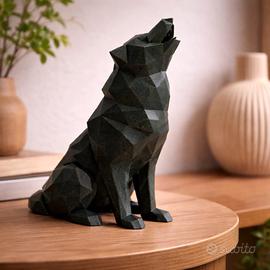 scultura Lupo Design Moderno