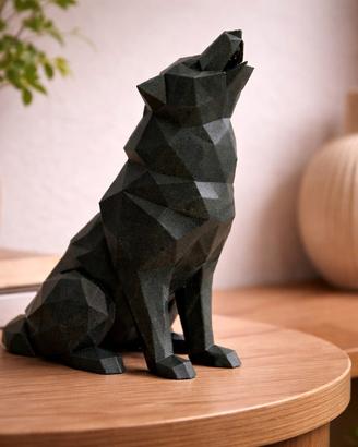 scultura Lupo Design Moderno