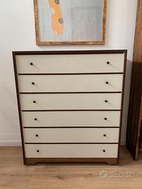 Mobile letto ripiegabile compatto vintage materass