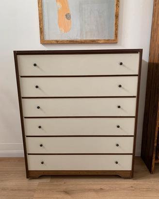 Mobile letto ripiegabile compatto vintage materass