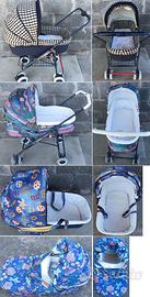 CULLA NAVICELLA PASSEGGINO PORTA BEBE' SEGGIOLINO