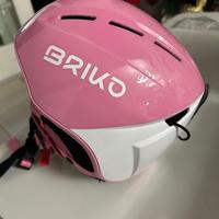 Casco da neve bambina Briko taglia XS 48-52 cm