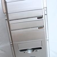 CASE SILVER MID TOWER CON ALIMENTATORE ATX