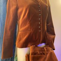 LUISA SPAGNOLI COMPLETO Cammello GIACCA-PANTALONE