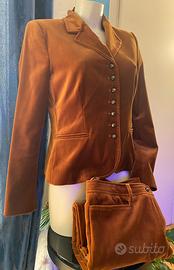 LUISA SPAGNOLI COMPLETO Cammello GIACCA-PANTALONE
