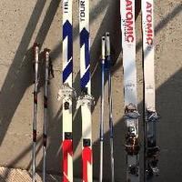 Sci e racchette in buono stato