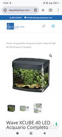 Acquario Pesci wave xcube