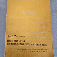libro catalogo francobolli