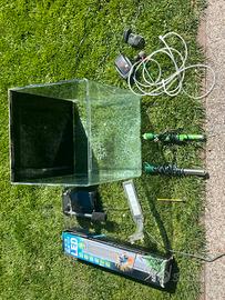 ACQUARIO+ACCESSORI (completo) PREZZO TRATTABILE