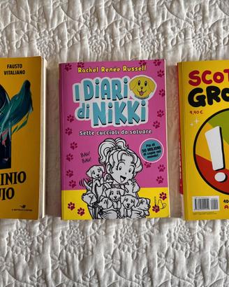 Lotto 3 Libri Ragazzi: Scottecs, Nikki, Giallo