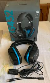 cuffie logitech g432 cablate