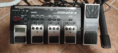 Pedaliera multieffetto Zoom GFX-4