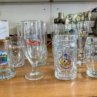 Lotto bicchieri caraffe birra Forst Spaten HB