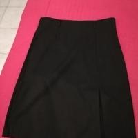 gonna nera con spacco tg 46