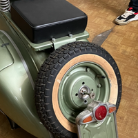 Portaruota di scorta Vespa faro basso